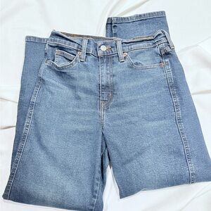 Levi's Light Blue Ankle Jeans